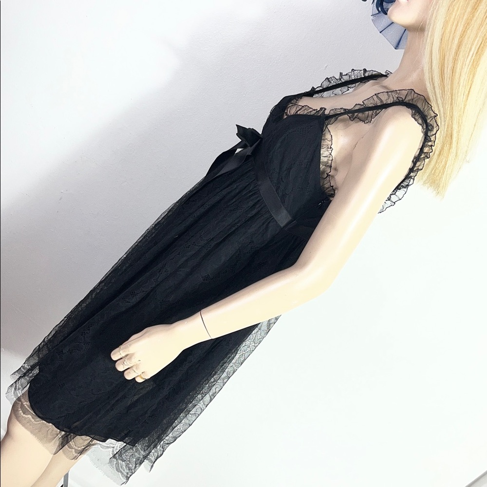 Anna Molinari Black Lace Dress - Picture 6 of 11
